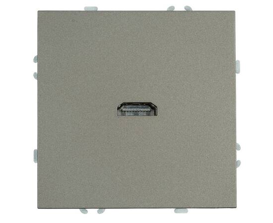 Розетка HDMI 2.0 Type A (механизм) Stekker Эмили RST00-5118-09 антрацит soft touch 50168