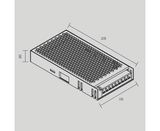 Блок питания Maytoni Led Strip PSL002 12В 300Вт IP20 811012, изображение 4