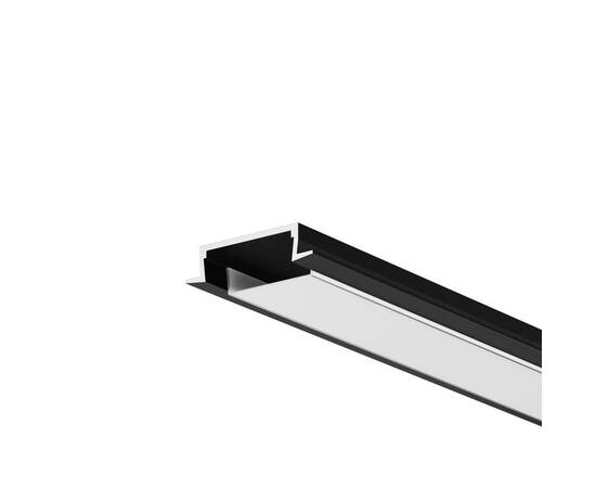 Алюминиевый профиль встраиваемый с накладным фланцем Maytoni Led Strip ALM-004-B-2M 632010