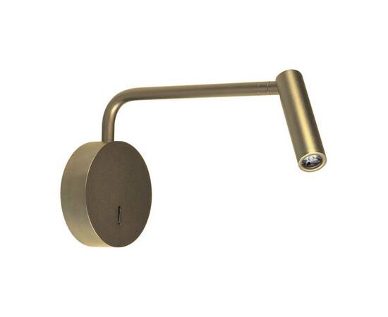 Настенный светильник Arlight SP-VERDI-LONG-WALL-3W Warm3000 (BR, 20 deg, 230V) (IP20 Металл) 058490