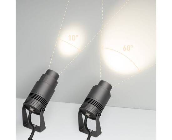 Уличный светильник Arlight ALT-RAY-ZOOM-R61-12W Warm3000 (DG, 10-60 deg, 230V) (IP67 Металл) 026447(, изображение 2