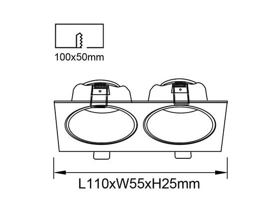 Встраиваемый светильник Mantra Antilla 9171, изображение 4