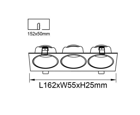 Встраиваемый светильник Mantra Antilla 9173, изображение 4