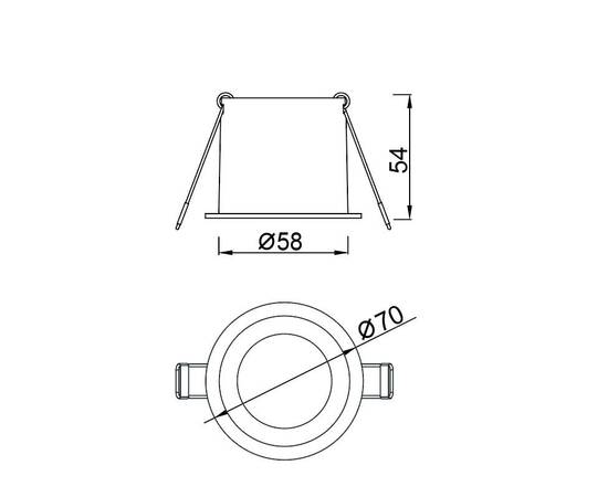 Встраиваемый светильник Mantra Malt 9232, изображение 2