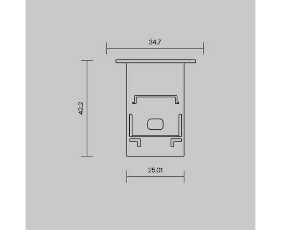 Комплект заглушек профиля 2шт Maytoni Led Strip 642054, изображение 6