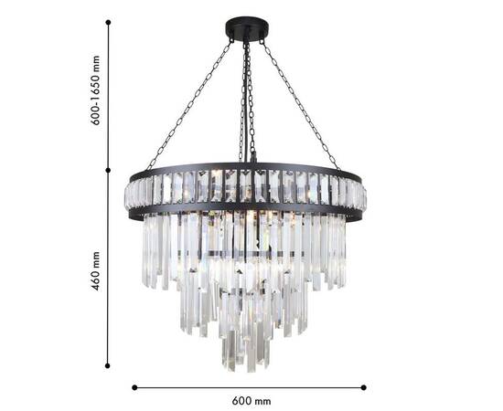 Подвесная люстра Favourite Preston 4731-12P, изображение 2