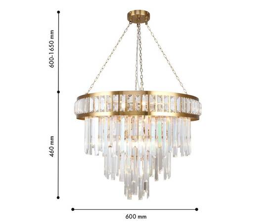 Подвесная люстра Favourite Preston 4732-12P, изображение 2