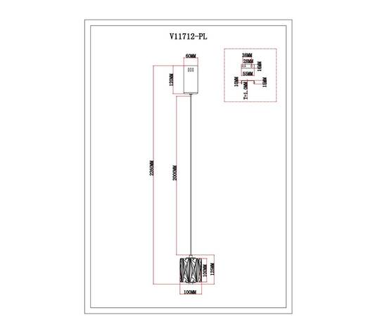 Подвесной светильник Moderli Prismique V11712-PL, изображение 6