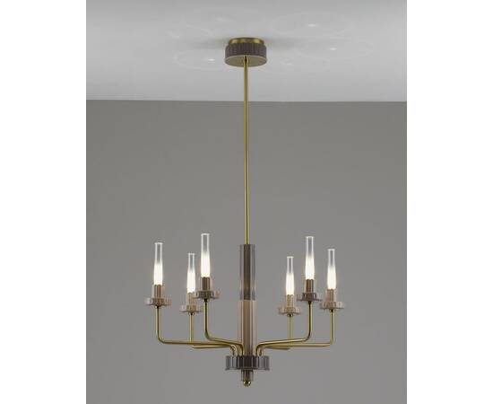 Люстра на штанге Moderli Atelieri V11691-PL, изображение 2