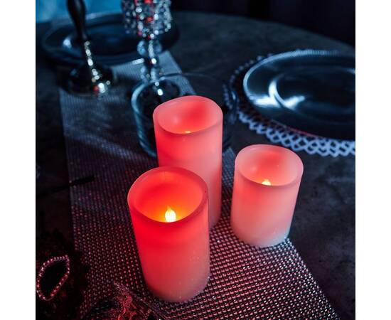 Набор свечей светодиодных Uniel ULD-F052 RGB RC CANDLE SET3 UL-00007259, изображение 3