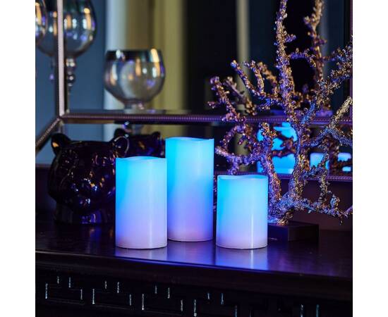 Набор свечей светодиодных Uniel ULD-F052 RGB RC CANDLE SET3 UL-00007259, изображение 5