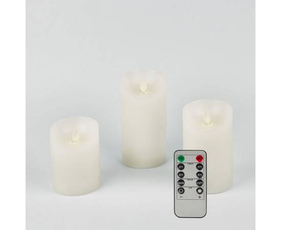 Набор свечей светодиодных Uniel ULD-F055 WARM WHITE RC CANDLE SET3 UL-00008623