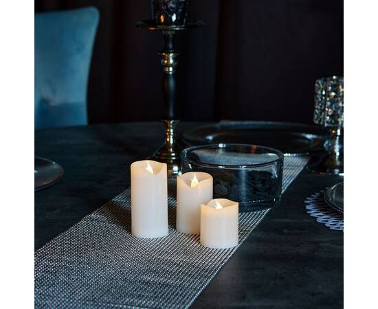 Набор свечей светодиодных Uniel ULD-F060 WARM WHITE CANDLE SET3 UL-00008593, изображение 5