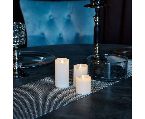 Набор свечей светодиодных Uniel ULD-F060 WARM WHITE CANDLE SET3 UL-00008593, изображение 6