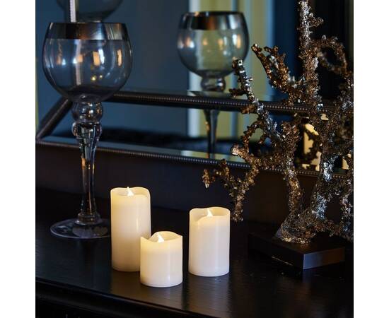 Набор свечей светодиодных Uniel ULD-F060 WARM WHITE CANDLE SET3 UL-00008593, изображение 8