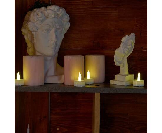 Набор свечей светодиодных Uniel ULD-F070 WARM WHITE TEACANDLE SET4 UL-00008592, изображение 7