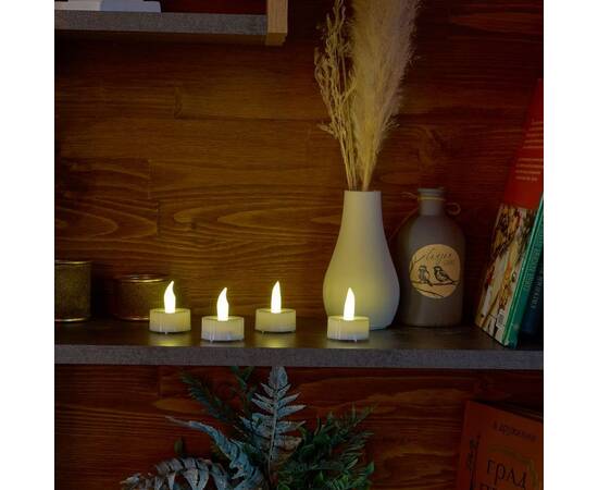 Набор свечей светодиодных Uniel ULD-F070 WARM WHITE TEACANDLE SET4 UL-00008592, изображение 8