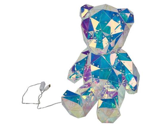 Светильник декоративный Мишка. с USB проводом Uniel ULD-R504 USB/RGB BEAR UL-00011054