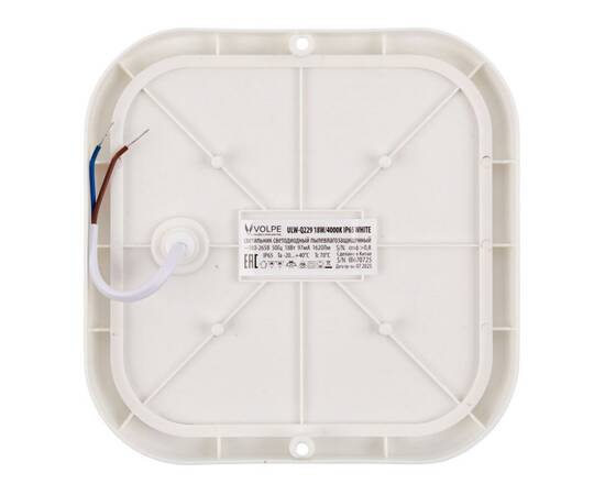 Накладной светильник влагозащищенный Volpe ULW-Q229 18W/4000K IP65 WHITE UL-00013190, изображение 2
