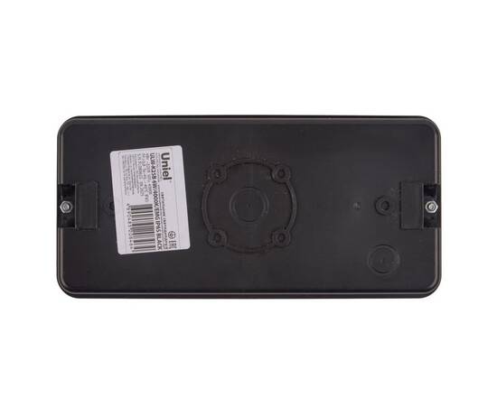 Светильник светодиодный влагозащищенный с БАП Uniel ULW-K25B 6W/4000K/EMG IP65 BLACK UL-00013353, изображение 3