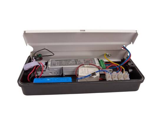 Светильник светодиодный влагозащищенный с БАП Uniel ULW-K25B 6W/4000K/EMG IP65 BLACK UL-00013353, изображение 4