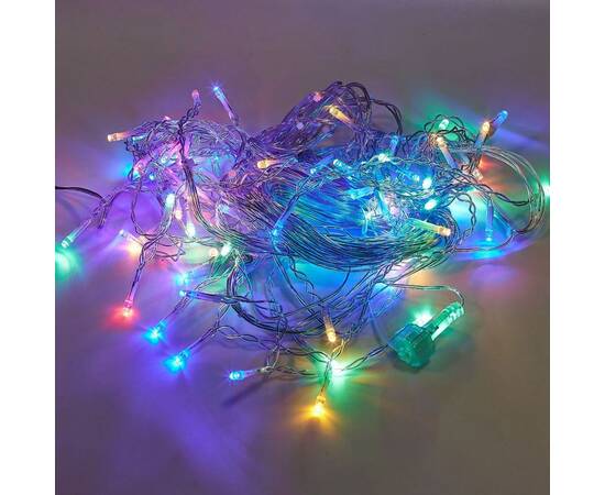 Гирлянда бахрома с эффектом мерцания Uniel ULD-B50006-880/TTK MULTI IP44 UL-00013125