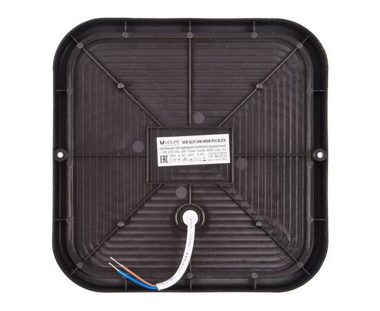 Накладной светильник влагозащищенный Volpe ULW-Q229 24W/4000K IP65 BLACK UL-00013195, изображение 2