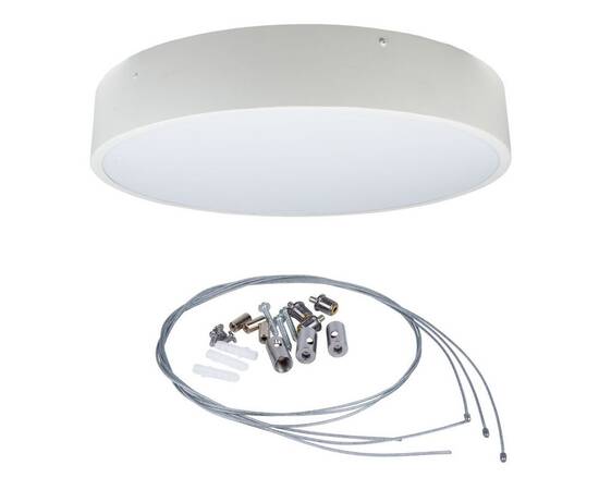 Накладной светильник влагозащищенный Uniel ULO-K40A 90W/4000К/R80 IP40 WHITE UL-00012605, изображение 5