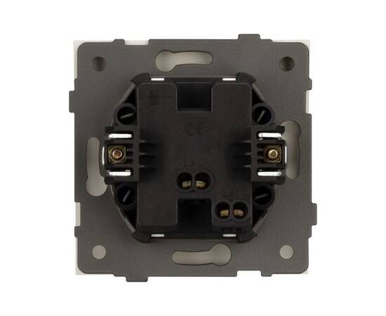 Механизм выключателя одноклавишный непроходной Arlight SWT-TENDO-MK01-PL-WH (230V, 10A) 054033, изображение 2