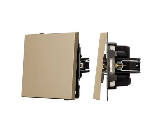 Механизм звонкового выключателя Arlight SWT-TENDO-MKR1-SFPL-GD (230V, 10A) 054588