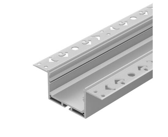 Профиль для гкл Arlight LINIA45-FANTOM-2000 ANOD (Алюминий) 059412, изображение 2