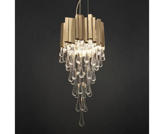 Подвесная люстра Delight Collection Trump KM0988P-8 gold, изображение 6