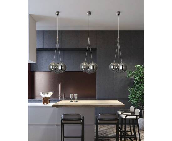 Подвесной светильник Delight Collection 19152 19152P/3 silver, изображение 2