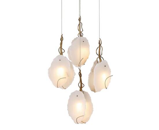 Подвесной светильник Delight Collection RP168421 RP168421-4 matt gold bronze