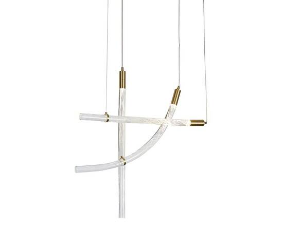 Подвесной светильник Delight Collection OD2412 OD2412-3 gold/clear