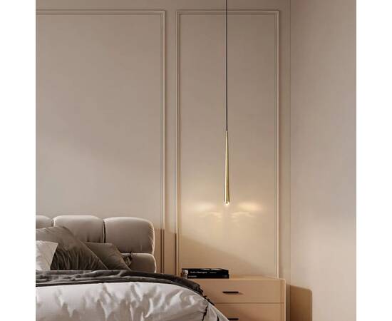 Подвесной светильник Delight Collection MT8863-1H antique brass, изображение 5