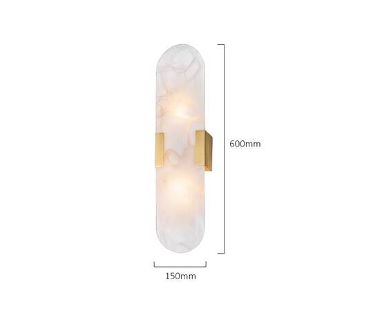 Настенный светильник Delight Collection MT1000-B brass, изображение 6