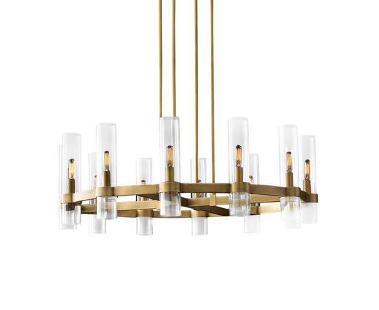 Подвесная люстра Delight Collection Ravelle MT8888-8H antique brass