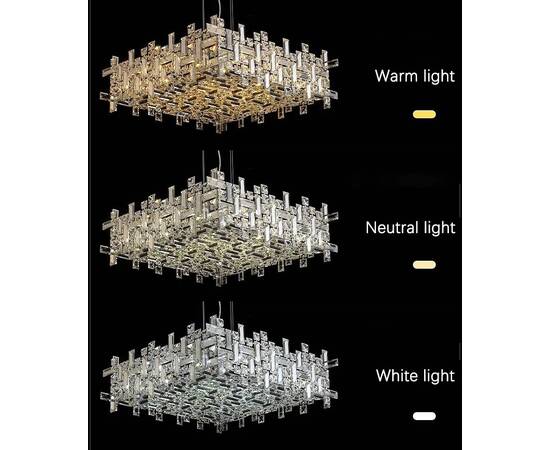 Подвесная люстра Delight Collection P7838-W50 chrome, изображение 7