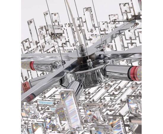 Подвесная люстра Delight Collection P7838-W80 chrome, изображение 6