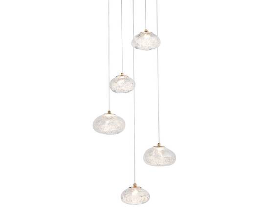 Подвесной светильник Delight Collection P98065-5 antique brass