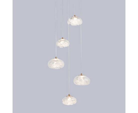 Подвесной светильник Delight Collection P98065-5 antique brass, изображение 2