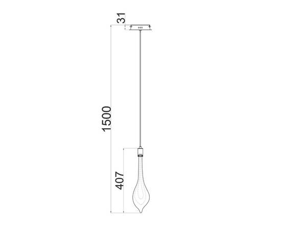 Подвесной светильник Delight Collection P98066-1 antique brass, изображение 5