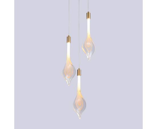 Подвесной светильник Delight Collection P98066-3 antique brass, изображение 2