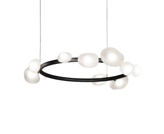 Подвесная люстра Delight Collection Matter 5055P/D910 black/white