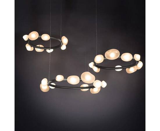 Подвесная люстра Delight Collection Matter 5055P/D910 black/white, изображение 4