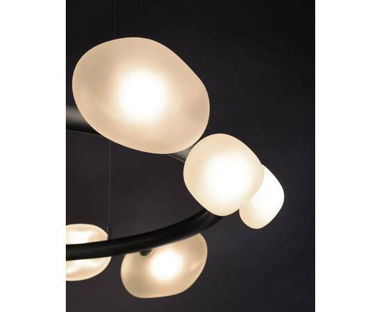 Подвесная люстра Delight Collection Matter 5055P/D910 black/white, изображение 5