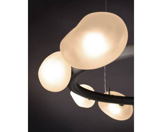 Подвесная люстра Delight Collection Matter 5055P/D910 black/white, изображение 6