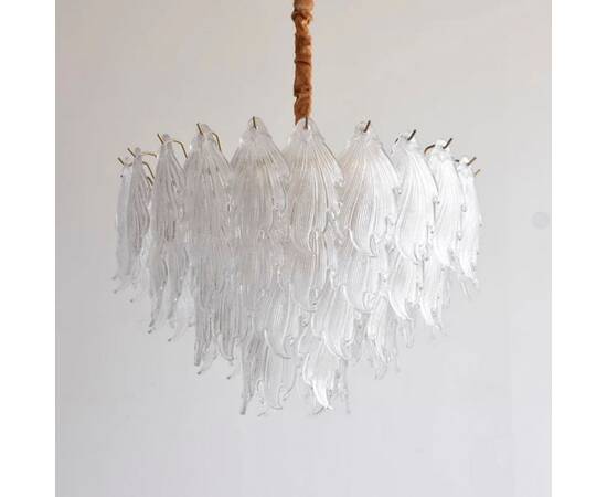 Подвесная люстра Delight Collection Crystal leaf 6489P/D800 gold/clear, изображение 2