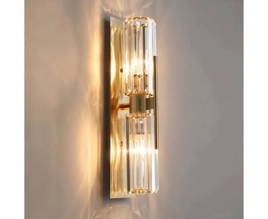 Настенный светильник Delight Collection 88183W/D500 gold/clear, изображение 6